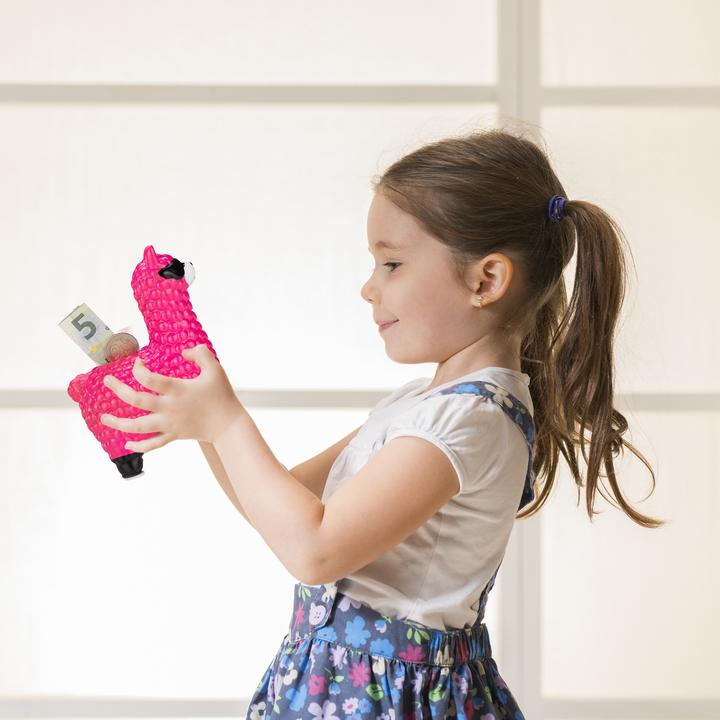 Actual product image Relaxdays Lama with Sunglasses Savings Bank