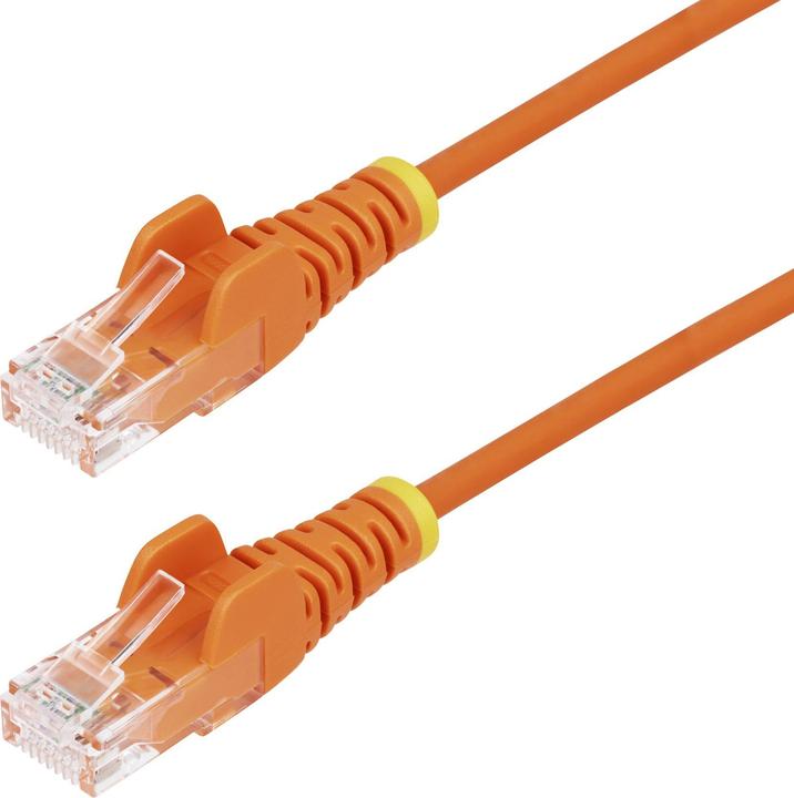 Produktbild StarTech .com N6PAT250CMORS, 2,5 m, Cat6, U/UTP (UTP), RJ-45, RJ-45, Orange (U/UTP, CAT6, 2.50 m)
