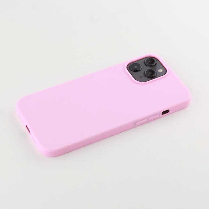 Produktbild PhoneLook Hülle Silikon Mat dunkelpink (Apple iPhone 12 Pro Max)