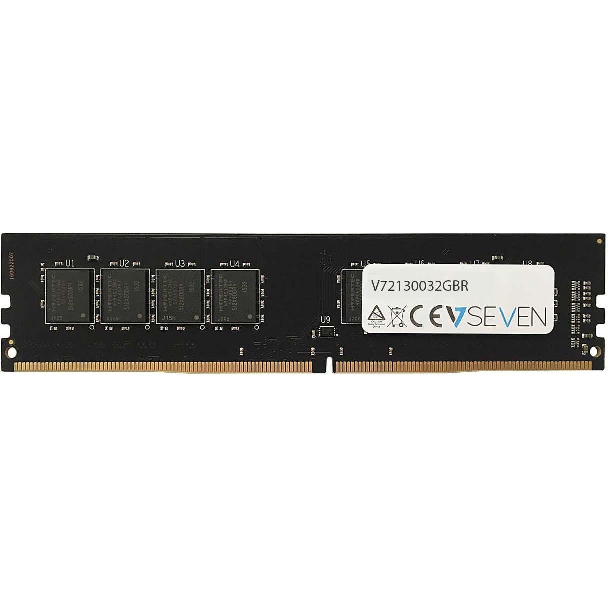 V7 V72130032GBR (1 x 32GB, 2666 MHz, DDR4-RAM, DIMM), RAM