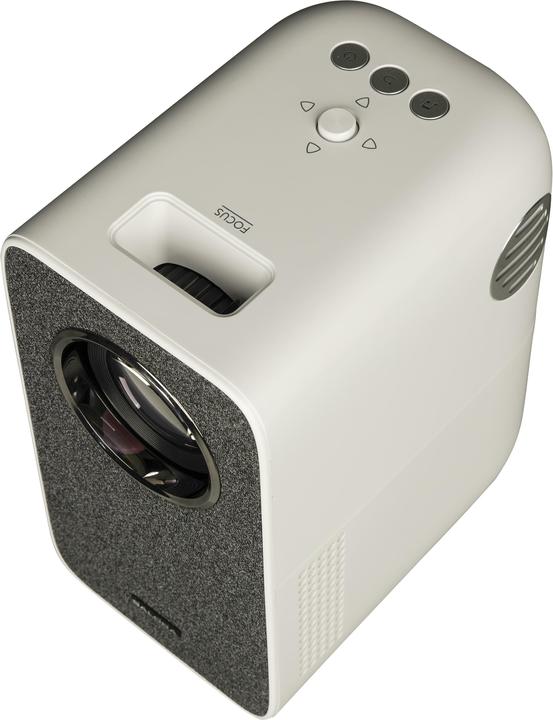 Produktbild Salora - 45BHM2550, LED Beamer up/right HD 2500 lumen Miracast, wit (Full HD, 200 lm, 1.27:1)
