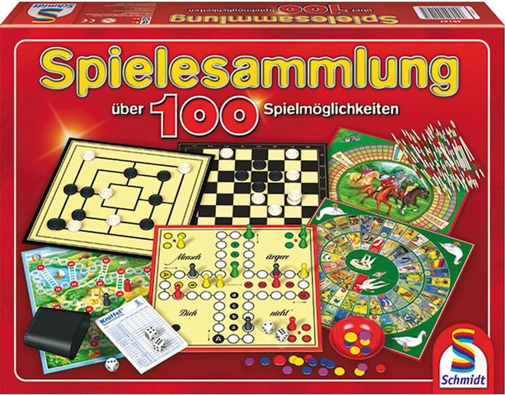 Schmidt Spiele Game collection over 100 games (German)