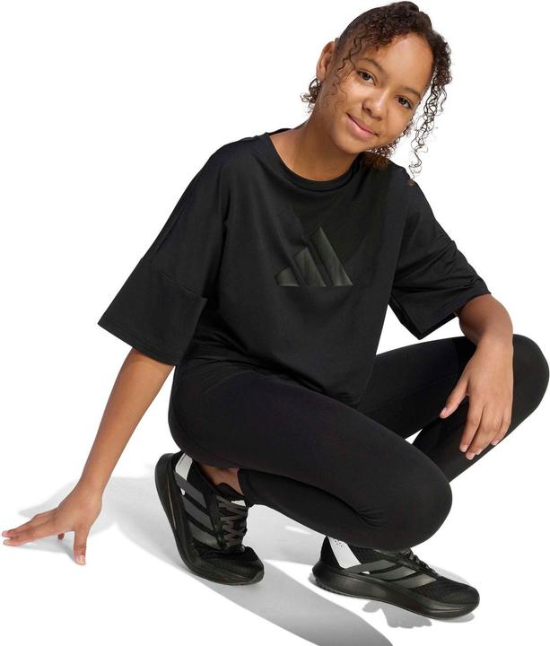 Actual product image Adidas Kid's Sport Icon Crop Tee (152)