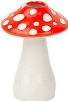 Actual product image Lund-Stougaard DOIY - Amanita vase - Small (DYVASAMSRE) (1 x, 11 x 11 x 15 cm)