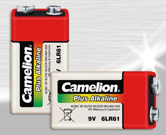 Actual product image Camelion Plus Alkaline 9V Block Battery -1 piece (1 pcs., 9V Block, 700 mAh)