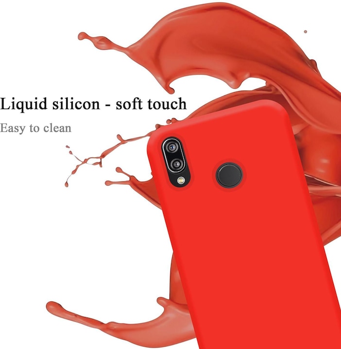 Produktbild Cadorabo TPU Liquid Silicone Case Cover (Huawei P20 Lite)