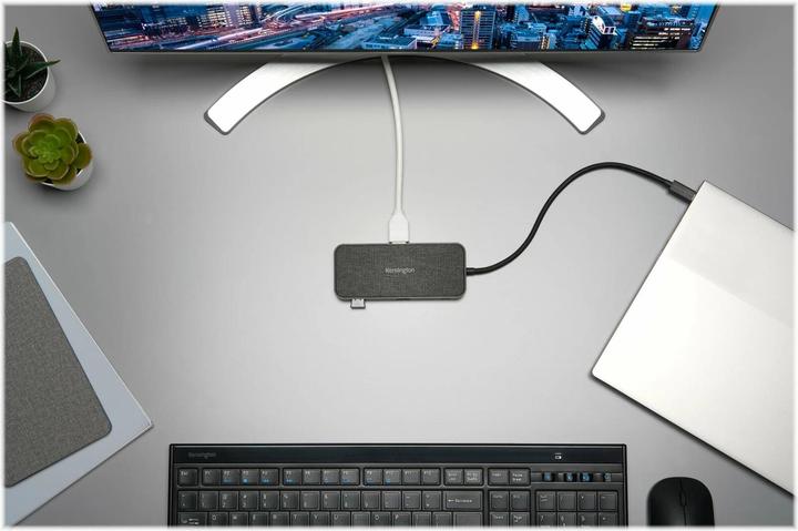 Image du produit Kensington Station d'accueil SD1650P USB-C Single avec (Port de connexion (propriétaire), 3 ports)