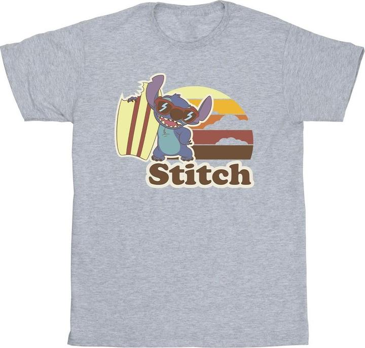 Immagine prodotto Disney Lilo And Stitch Bitten Surfboard Maglietta Uomo (M)