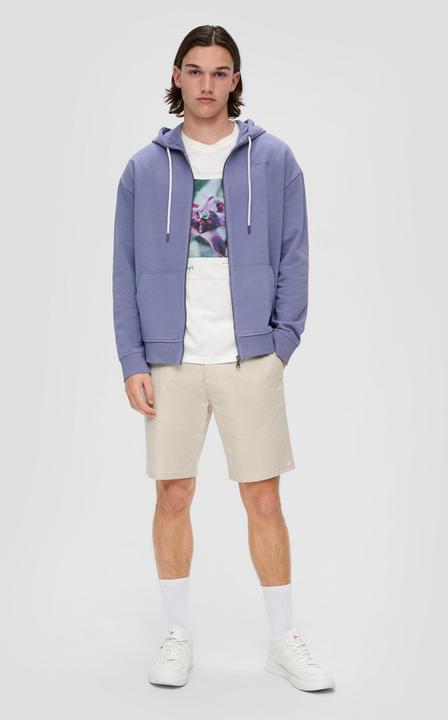 Produktbild s.Oliver Sweatshirt-Jacke mit Kapuze (S)