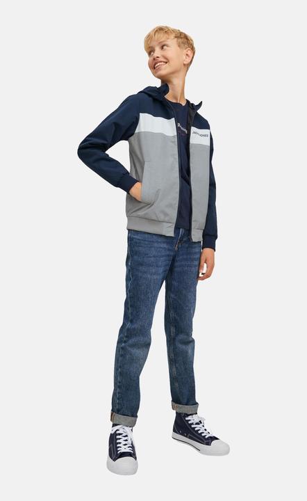 Actual product image Jack & Jones Boys Blocking Bomber Jacket (176)