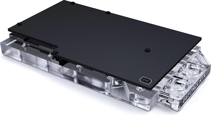 Actual product image Alphacool Ice Block Aurora GPX-N RTX 3090 Founders Edition with Backplate - Acrylic + Nickel