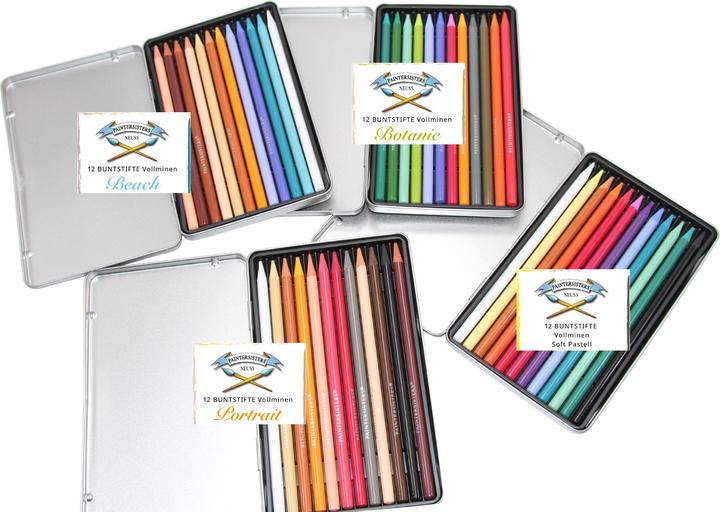 Paintersisters Crayons à bille Softpastell 12pcs (Multicolore, 12 x)