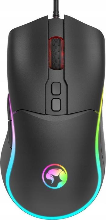 Marvo M358 Mouse wire, black, 7200DPI, EOL (Cable)