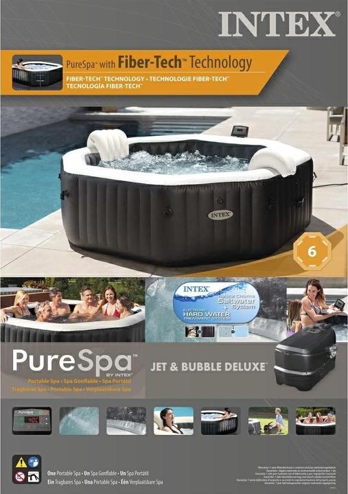 Image du produit Intex Jacuzzi PureSpa Jet & Bubble Deluxe Massage (6 pers.)