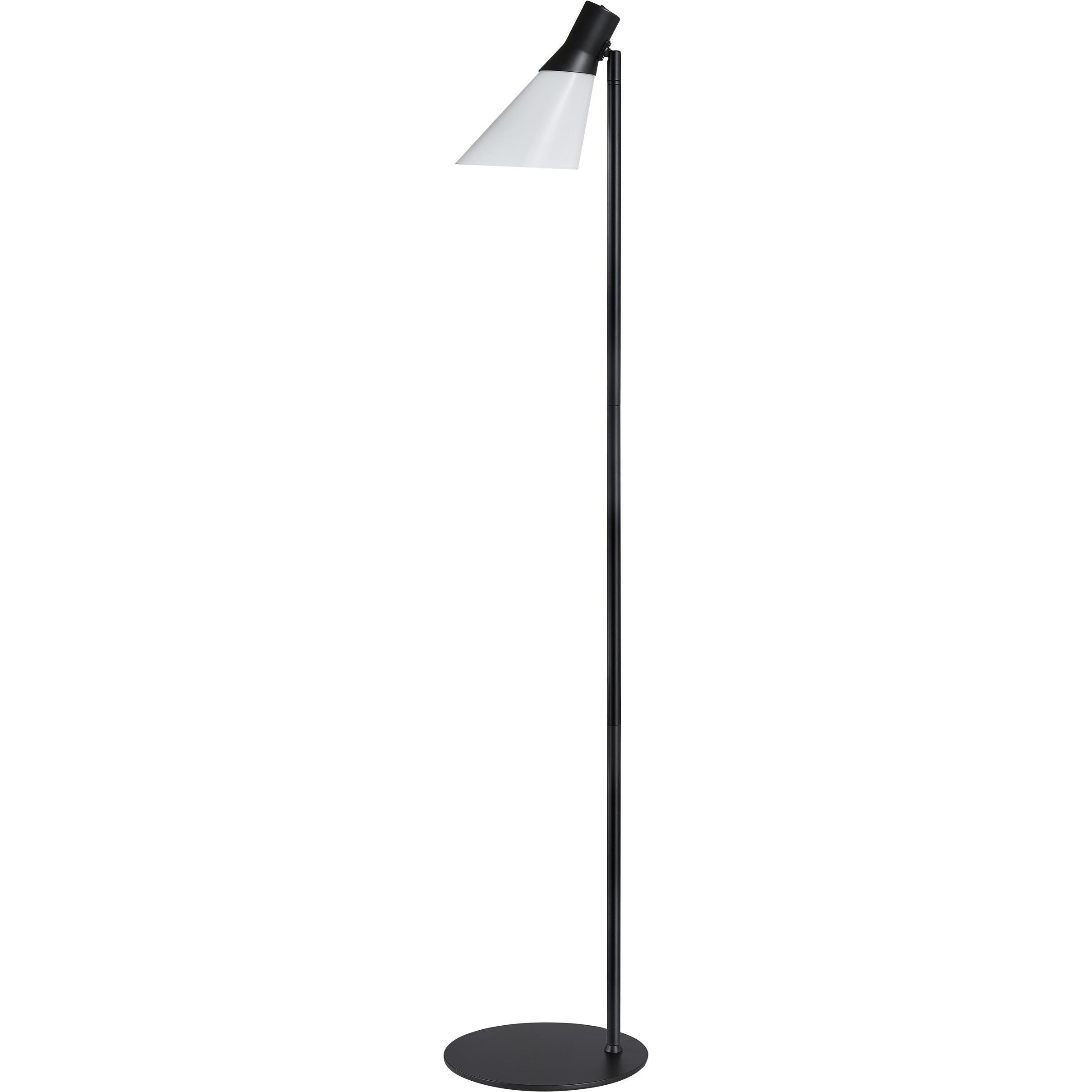 Dyberg Larsen, Stehlampe, DYBERG Stehleuchte Gent matt sw 8184 E14 40W Zultg 1.8m D24 H147 (E14)