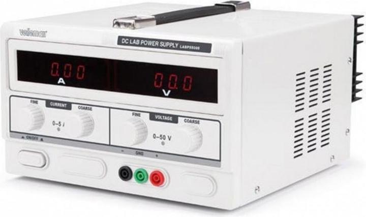 Actual product image Velleman LABPS5005 Laboratory power supply unit