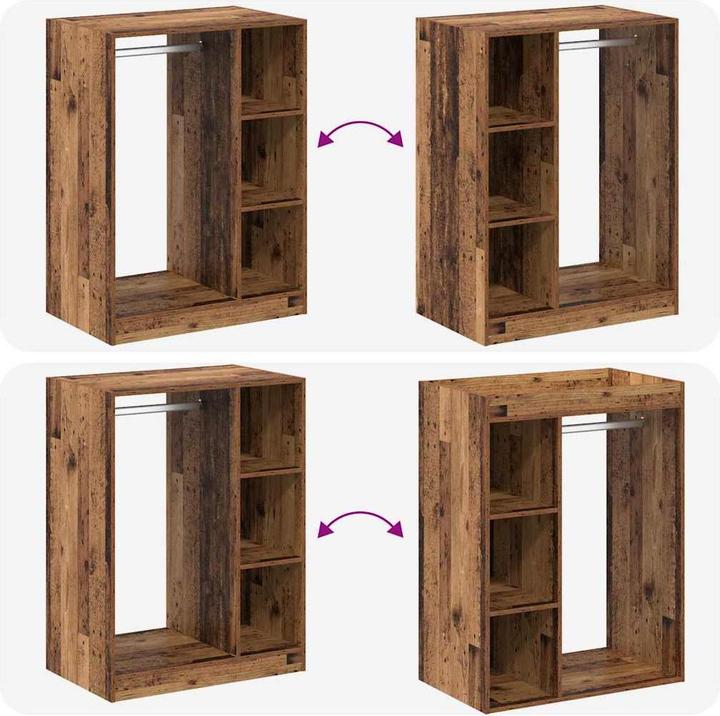 Produktbild vidaXL Kleiderschrank (77 x 48 x 102 cm)