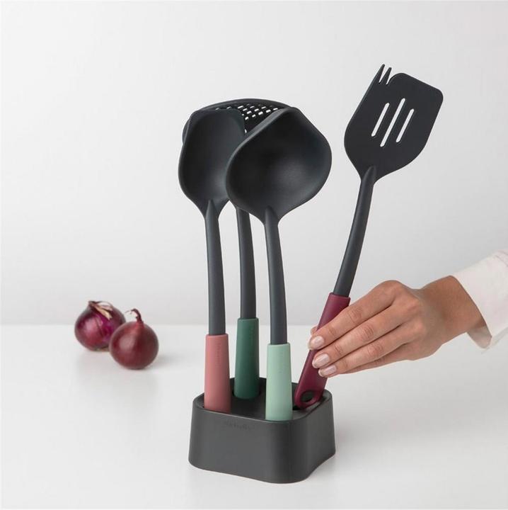 Actual product image Brabantia Kitchen utensil set plus stand