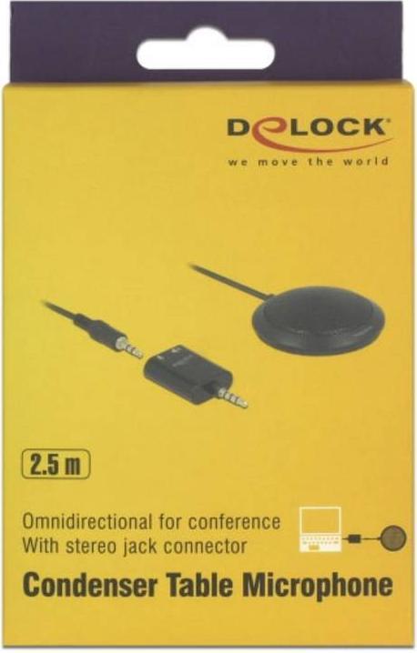 Produktbild Delock Tischmikrofon für Konferenz