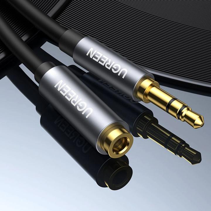 Actual product image Ugreen 3.5mm Klinke – 3.5mm Buchse (1 m, AUX cable)