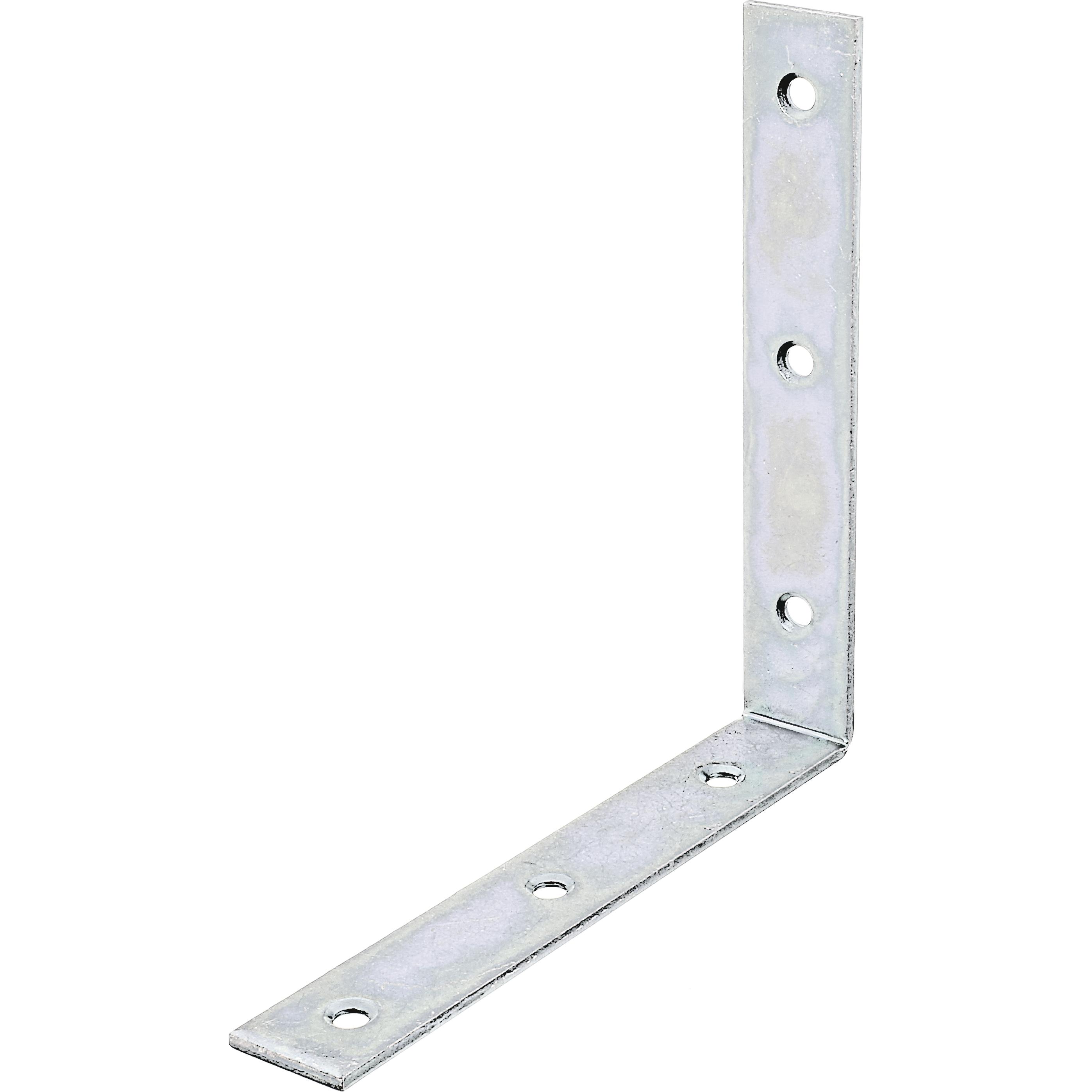 GAH, Connettori in legno, Staffa per sedia Lunghezza 150 x 150 mm Larghezza 25 mm Spessore 3 mm Acciaio zincato giallo Foro-Ø (20 pz.)