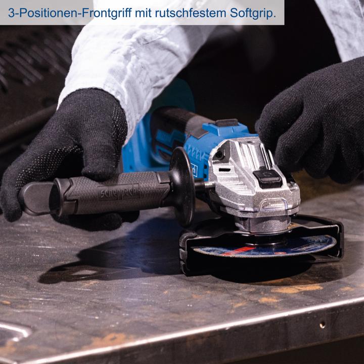 Actual product image Scheppach Cordless angle grinder C-AG125-X (DIY) (125 mm)