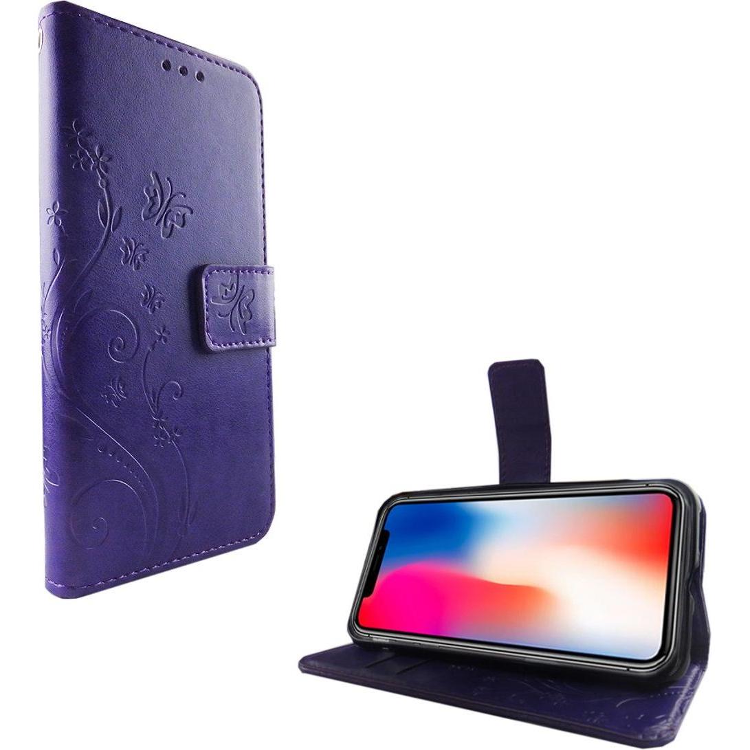 Thumbnail - König Design Hülle Handy Schutz für Apple iPhone XS Case Cover Tasche Wallet Etui Handyhülle (Apple iPhone XS), Smartpho...