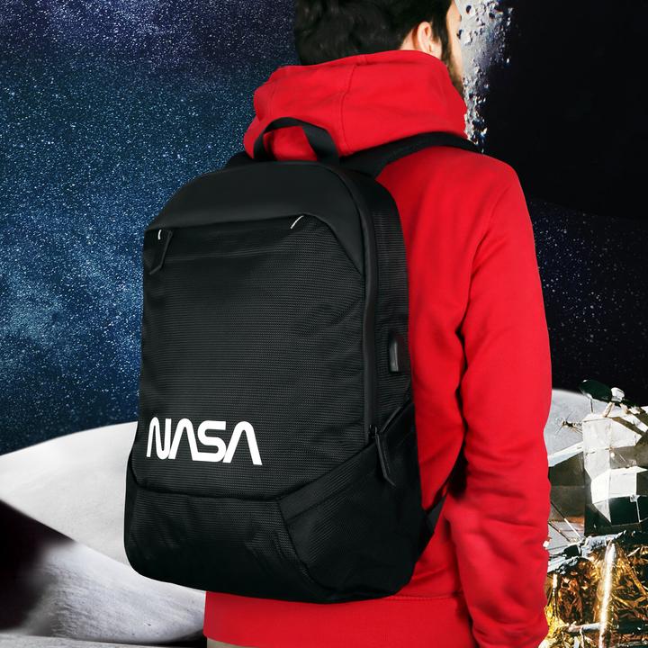 Produktbild Land NS-KLB200311-A Notebooktasche 39,6 cm (15,6') Backpack Schwarz, Weiss (25 l)