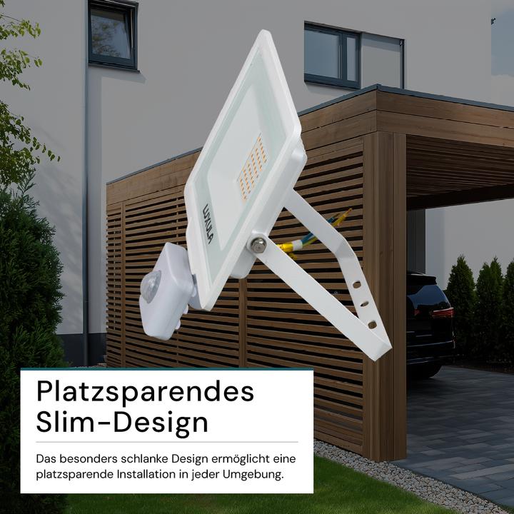 Actual product image Luxula LED floodlight with motion detector (3000 lm, IP65)