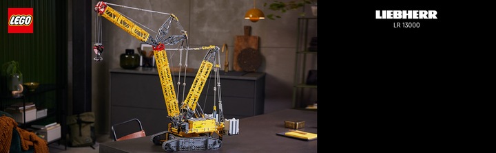 Produktbild LEGO Liebherr LR 13000 Raupenkran (42146, LEGO Technic)