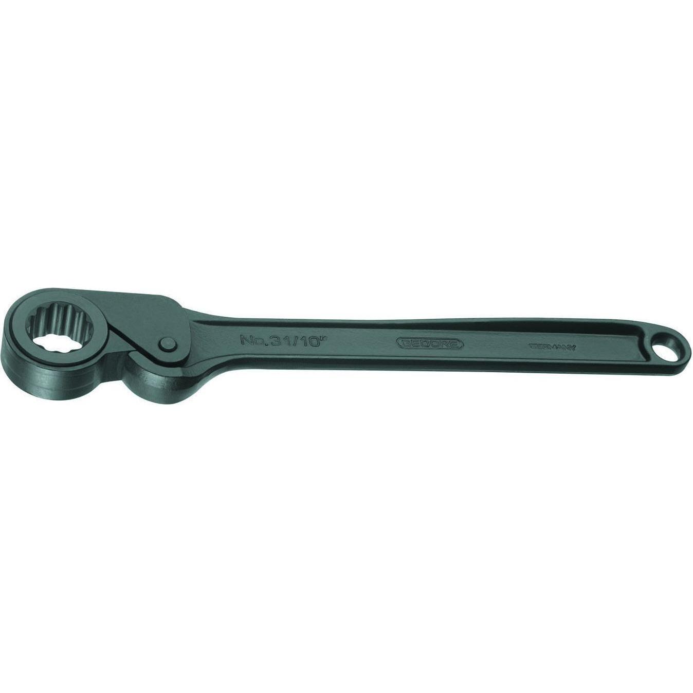 Gedore, Ratsche, 31 KR 16-30 Freilaufknarre 16" mit Ring UD-Profil 30 mm (3/16")