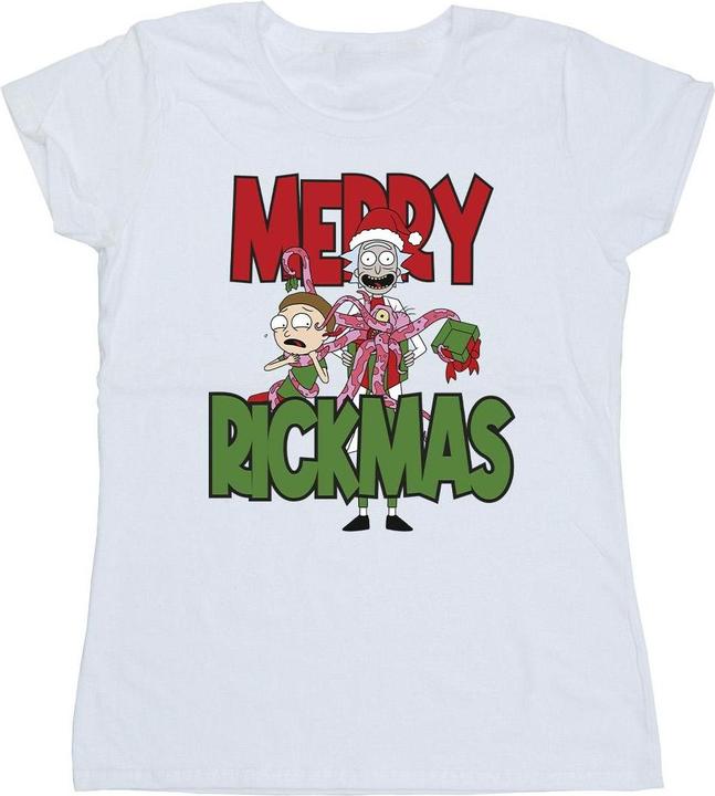 Rick And Morty Merry Rickmas TShirt (XXL)