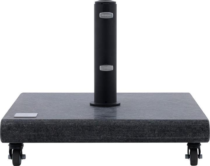 Produktbild Knirps Granitsockel ca. 50 kg Granit schwarz mit Rollen