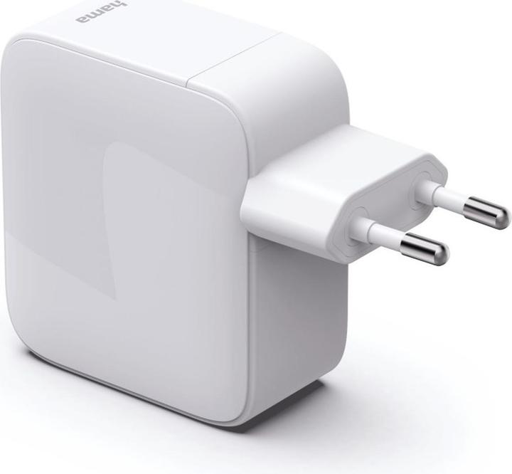 Image du produit Hama Chargeur rapide Gan 2X USB-C (65 W, 2 ports)