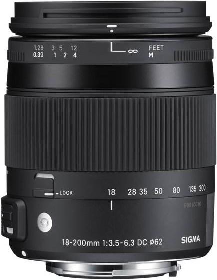 Produktbild Sigma 18-200mm f/3,5-6,3 DC Makro OS HSM (C), Nikon F DX (Nikon DX, APS-C / DX)
