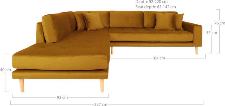 Image du produit House Nordic Lido (Canapé d'angle)