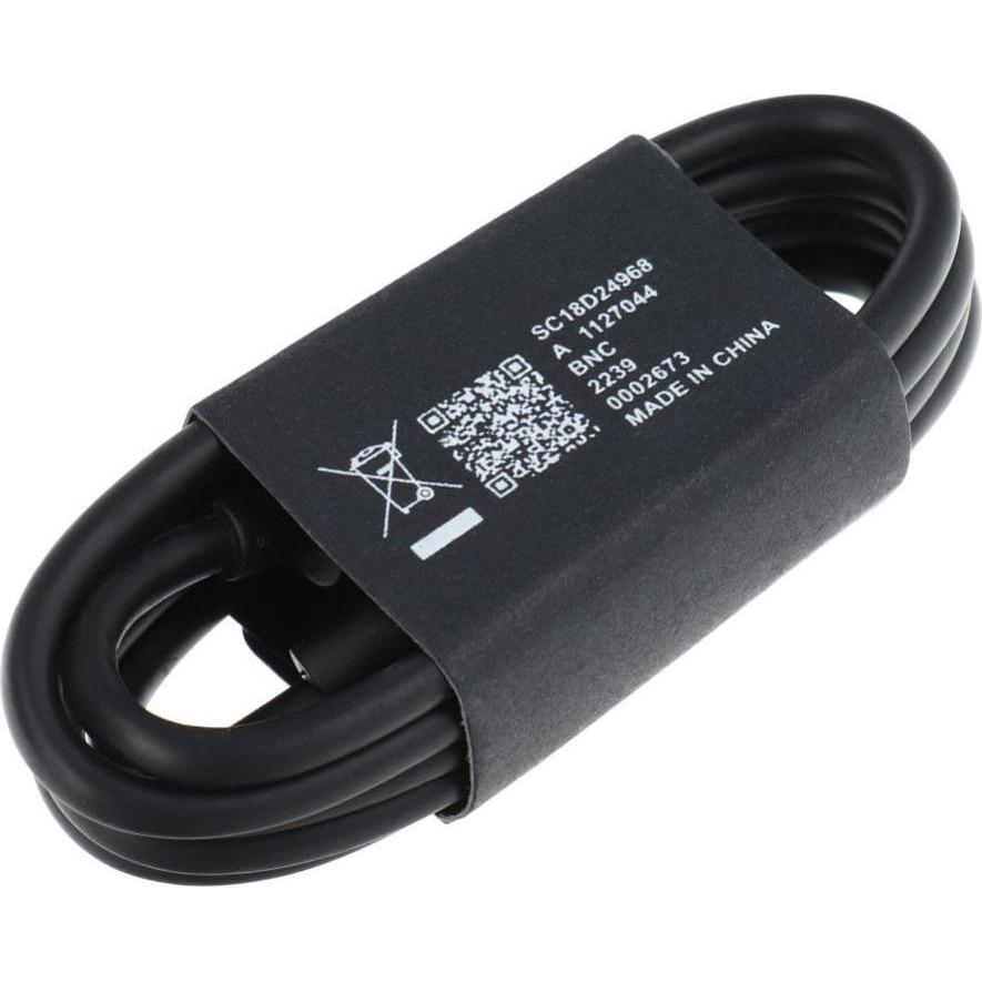Motorola Cable original cable Type C to Type C 6,5A SC18D24968 1 m black bulk, Cellulare con tasti, Nero