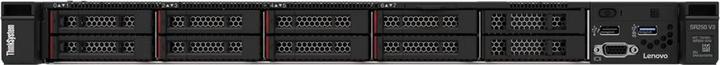 Lenovo SR250 V3 Xeon E-2468 8C 2,6 GHz 16MB Cache/65W 1x32 Go O/B 2.5* HS 8 5350-8i Internal 800W Ti (32 Go, Serveur en rack)