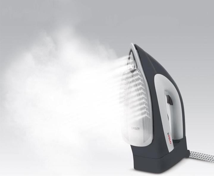 Immagine prodotto Polti Ferro da stiro a vapore PLEU0239, Grigio/Bianco (2200 W)