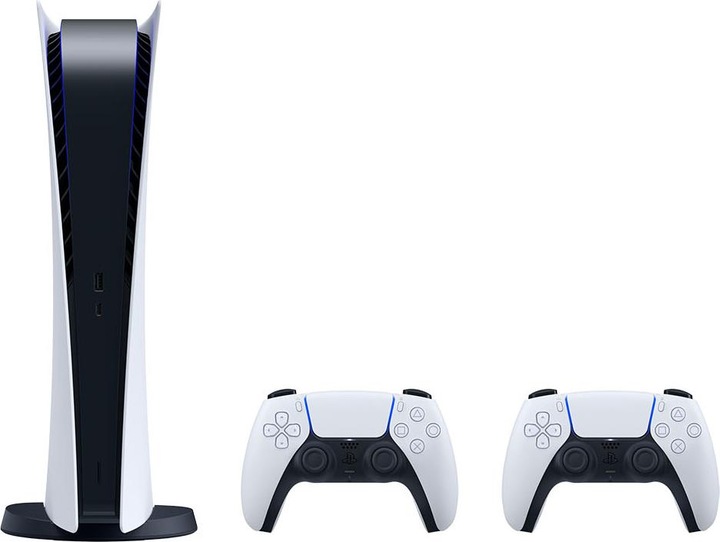 Image du produit Sony PlayStation 5 Digital Edition - Bundle de deux manettes sans fil DualSense (PS5)