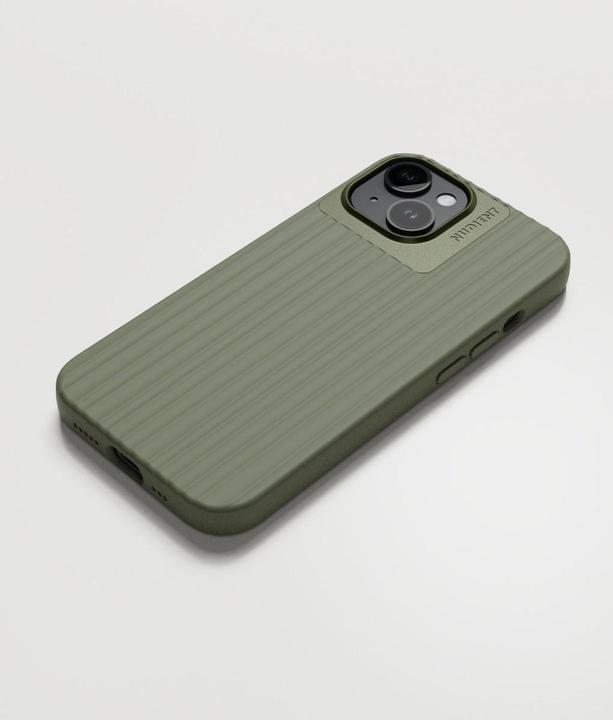 Produktbild Nudient Back Cover Bold Case iPhone 15 Olive Green (Apple iPhone 15)