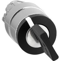 Schneider Electric Nero Testa Pulsante Harmony 4 Chiave Zb4bg2, Pulsante + Interruttore,