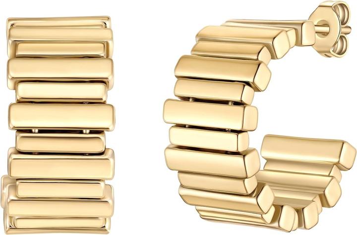 Image du produit Yokoamii Creolen gelbgold - 38530 (Laiton 100)