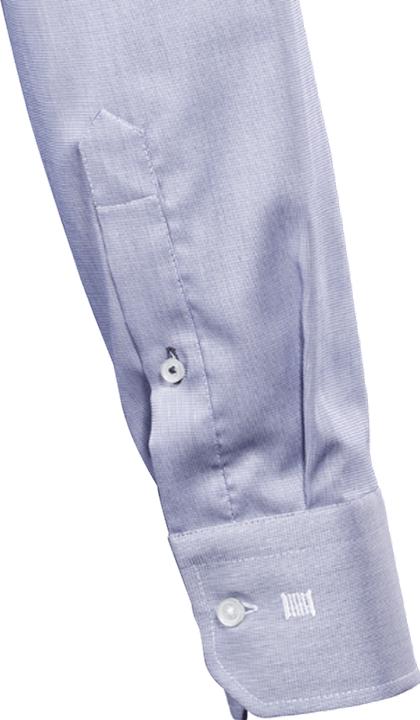 Actual product image The Basics Hemd Modern Fit Hai bügelleicht print white (S)