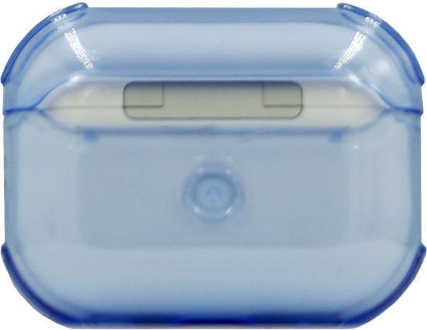 Actual product image Evelatus Headphone case Apple AirPods 3 TPU Protective Case Transparent Blue (Headphone sleeve)