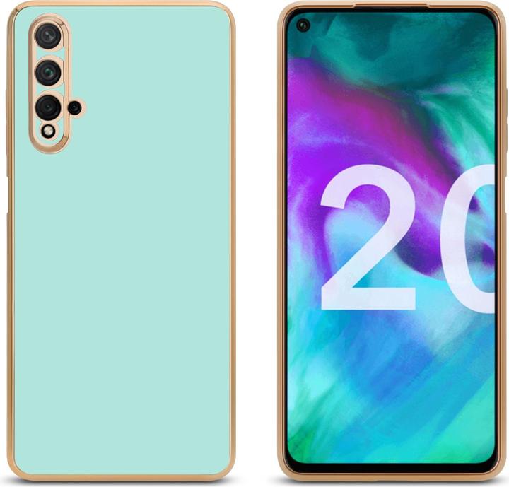 Produktbild Cadorabo Hülle für Honor 20 / 20S / Huawei NOVA 5T im TPU mit Kameraschutz LM130 Style (Huawei Nova 5T, TCL 20S, LG K20)
