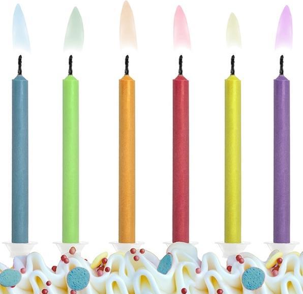 Actual product image Wondercandle Rainbow Moments (12 pcs.)