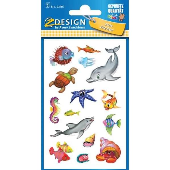 Z-Design, Sticker, Sticker Meerestiere