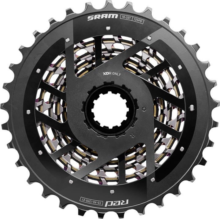 Actual product image Sram Cassette XG-1290 Red eTap AXS 12SP (12-speed, 10-30)