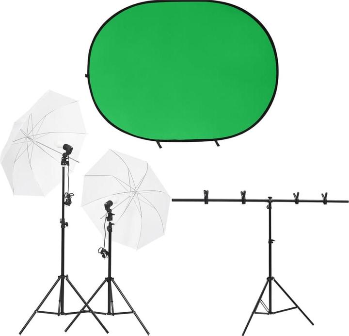Produktbild vidaXL Fotostudio-Kit (150 cm, 200 cm)